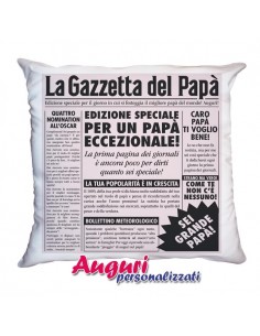 Cuscino La Gazzetta del Papà