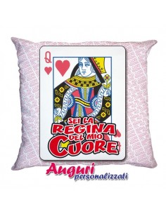 Cuscino Regina del mio cuore