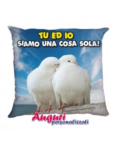 Cuscino Amore-Siamo una...