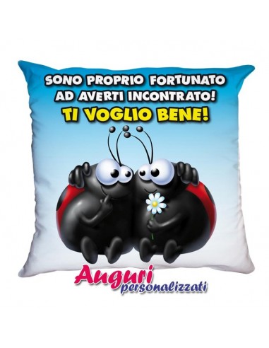 Cuscino Amore-Fortunato incontro