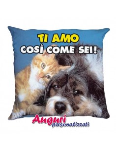 Cuscino Amore-Ti amo così...