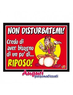 Tabella non disturbatemi