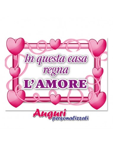 Tabella regna l'amore 