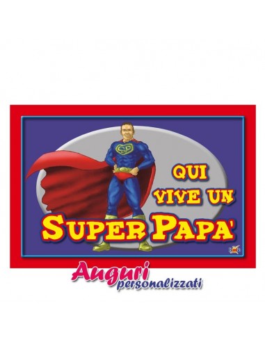 Tappetino per un SuperPapà
