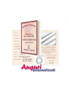 Carta Identità Ragazza...