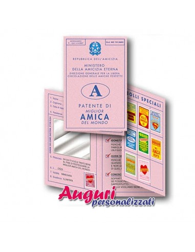 Patente dell'amica