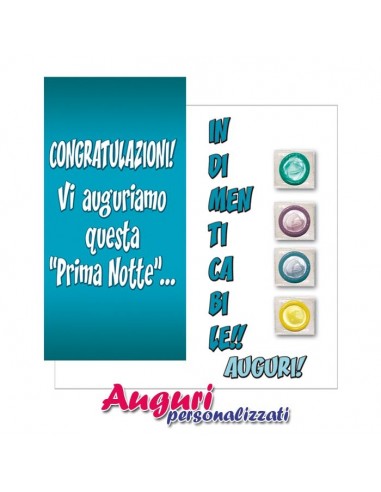 Biglietto condom per Matrimonio