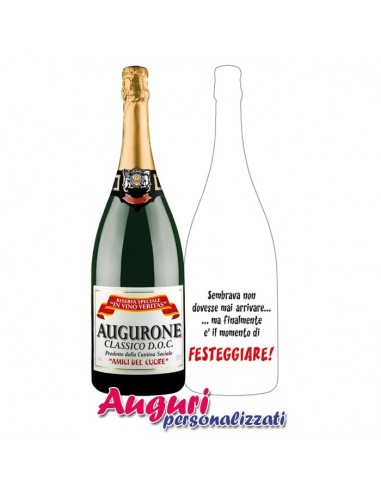 Biglietto Spumante-Festeggiare