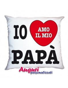 Cuscino-Io amo il mio PAPA' 2