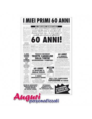 Giornale 60 anni Lui