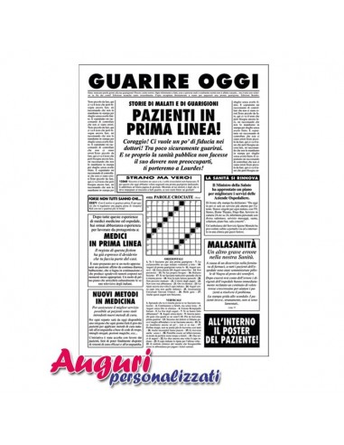 Giornale Auguri Pronta Guarigione