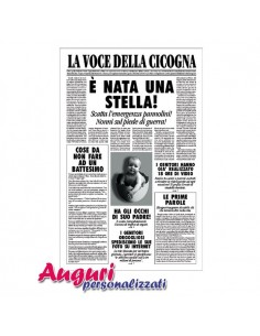 Giornale Auguri Nascita