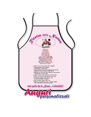 Grembiule da cucina Ricetta della Nonna