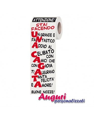 Carta igienica-Addio al Celibato