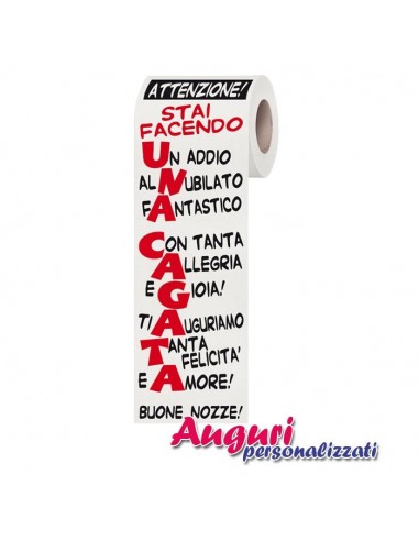Carta igienica-Addio al Nubilato
