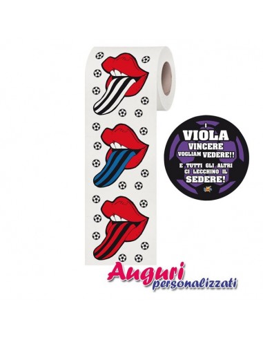 Carta igienica per il tifoso Fiorentino