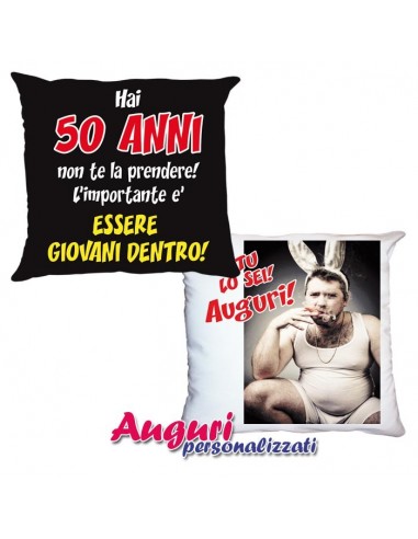 Cuscino 50 anni-Lui