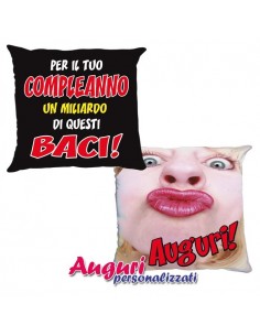 Cuscino baci di Compleanno