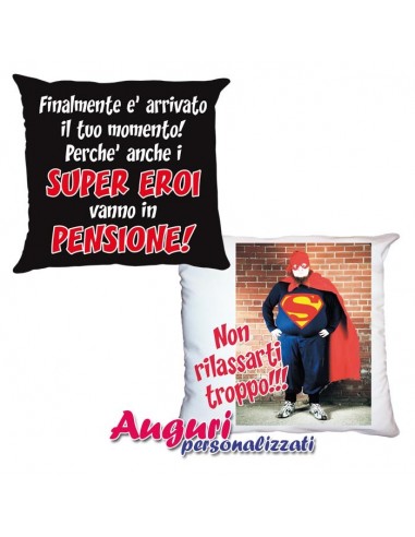 Cuscino Pensionato Doppia stampa