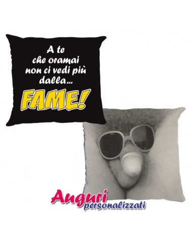 Cuscino affamato di sesso-Doppia stampa