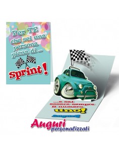 Biglietto d'auguri pop up...