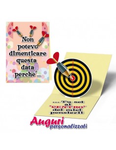 Biglietto d'auguri pop up...