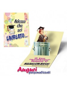 Biglietto d'auguri pop up...