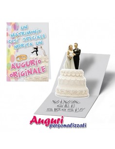 Biglietto d'auguri pop up...