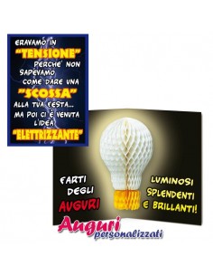 Biglietto d'auguri 3D per...