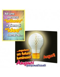 Biglietto d'auguri 3D per...