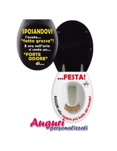 Biglietto water per matrimonio