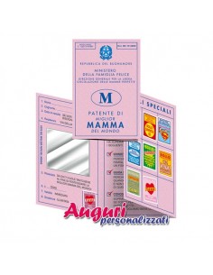 Blocchetto Coupon Gratta E Vinci Per Mamma - Idea Regalo Originale E Divertente Con 24 Biglietti Da Personalizzare