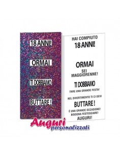 Biglietto auguri per 18...