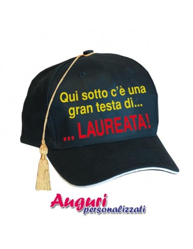 Berrettino regalo per festa di laurea...