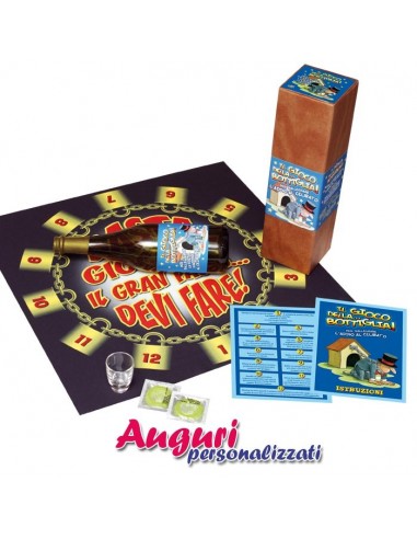 Gioco della bottiglia per lo sposo