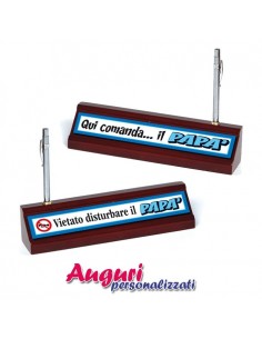 Portanome da scrivania per...