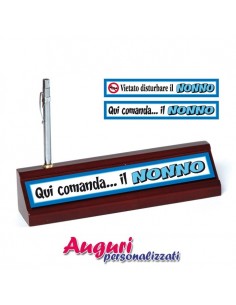  Portanome da scrivania per...