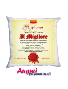 Cuscino-Diploma il Nonno...