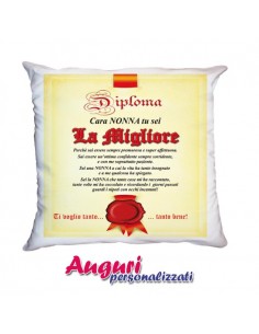 Cuscino-Diploma la Nonna...