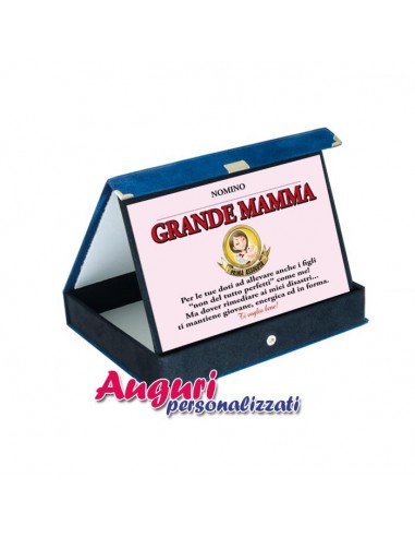 Targa premio-Grande Mamma