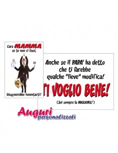 Biglietto Cara Mamma se tu...