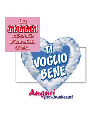 Biglietto auguri pop-up cara mamma 