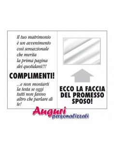 Giornale Addio al Celibato 2