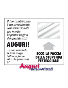 Giornale Compleanno Sexy Lei 2