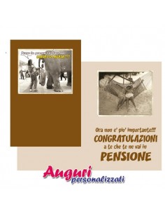 Biglietto Pensione Vintage