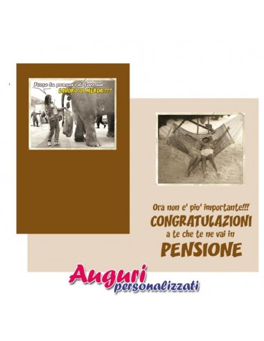 Biglietto Pensione Vintage
