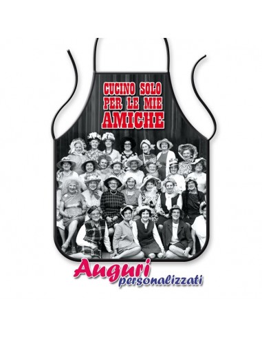 Grembiule da cucina amiche vintage