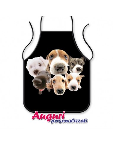 Grembiule da cucina con cani