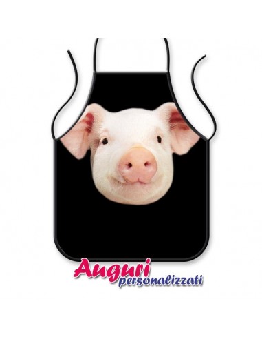 Grembiule da cucina pig