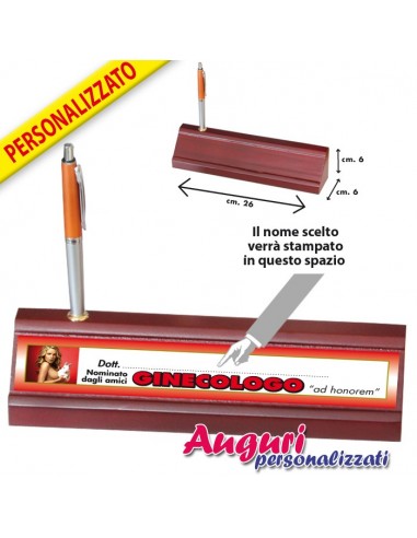 Targa da scrivania Ginecologo...